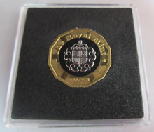 Load image into Gallery viewer, 2015 ROYAL MINT TRIAL FILLER COIN IN QUADRANT CAPSULE
