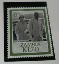 Load image into Gallery viewer, QUEEN ELIZABETH II THE 60TH BIRTHDAY OF HER MAJESTY ZAMBIA STAMPS MNH
