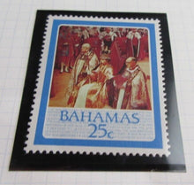 Load image into Gallery viewer, 1986 QUEEN ELIZABETH II 60TH BIRTHDAY BAHAMAS STAMPS &amp; ALBUM SHEET
