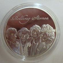 Load image into Gallery viewer, 2012 ROLLING STONES SILVER &amp; COLOURISED PROOF MEDALLION 1962 - 2012
