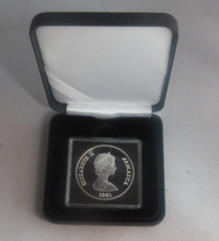 Load image into Gallery viewer, 1981 Charles and Diana Royal Wedding Silver Proof $10 Jamaica Coin Boxed
