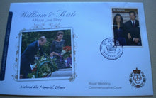 Load image into Gallery viewer, 2011 WILLIAM &amp; KATE - A ROYAL LOVE STORY - NATIONAL WAR MEMORIAL, OTTAWA COVER
