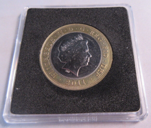 Load image into Gallery viewer, 2011 MARY ROSE QEII BUNC £2 TWO POUND COIN WITH QUAD CAPSULE &amp; COA
