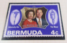 Load image into Gallery viewer, QUEEN ELIZABETH II BERMUDA SILVER WEDDING STAMPS MNH PLEASE SEE PHOTOGRAPHS
