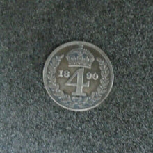 Load image into Gallery viewer, QUEEN VICTORIA 4d FOUR PENCE MAUNDY MONEY VARIOUS YEARS IN UNC CONDITION
