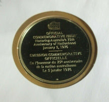 Load image into Gallery viewer, 1976 Australia Nationhood INT&#39;L Society of Postmasters Silver Proof Medal PNC
