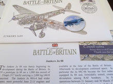 Load image into Gallery viewer, £5 Proof Coin First Day Covers Colourised Rare Unusual Battle of Britain WWII BU
