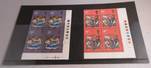 Load image into Gallery viewer, 1970 CHRISTMAS 4d &amp; 5d  STAMPS MNH WITH TRAFFIC LIGHTS CLEAR FRONT STAMP HOLDER.
