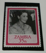 Load image into Gallery viewer, QUEEN ELIZABETH II THE 60TH BIRTHDAY OF HER MAJESTY ZAMBIA STAMPS MNH
