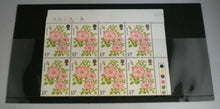 Load image into Gallery viewer, 1976 SWEET BRIAR 13P BLOCK OF EIGHT STAMPS MNH &amp; TRAFFIC LIGHTS
