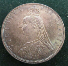 Load image into Gallery viewer, 1887 PROOF VICTORIA DOUBLE FLORIN JUBILEE BUST Spink 3923 VERY SCARCE COIN
