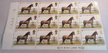 Load image into Gallery viewer, 1978 WELSH PONY 11p BLOCK OF 12 STAMPS MNH
