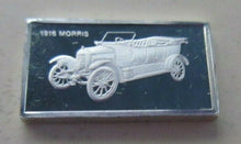 Load image into Gallery viewer, 1916 MORRIS 15mm X 10mm 1.60gram SILVER INGOT WITH INFORMATION SLIP
