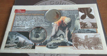 Load image into Gallery viewer, 1993 GIBRALTAR EURO TUNNEL MEDAL, GREAT FEATS OF ENGINEERING BENHAM SILK PNC
