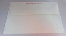 Load image into Gallery viewer, QUEEN ELIZABETH II 4d EMBOSSED ENVELOPE PHOSPHOR BAND MINT UNUSED &amp; CLEAR HOLDER
