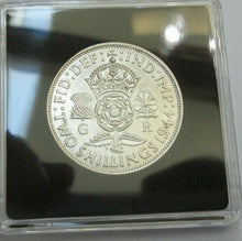 Load image into Gallery viewer, 1944 GEORGE VI SILVER FLORIN 2 SHILLINGS SPINK REF 4081 BOXED WITH CERT A2
