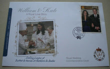 Load image into Gallery viewer, 2011 WILLIAM &amp; KATE A ROYAL LOVE STORY - COOKING LESSONS -  COMMEMORATIVE COVER
