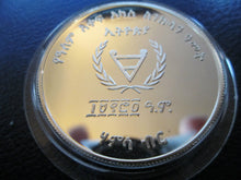 Load image into Gallery viewer, Royal mint 1981 Ethiopia international year disabled silver proof 50 Birr BOX
