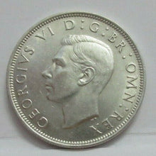 Load image into Gallery viewer, 1945 GEORGE VI SILVER HALF CROWN SPINK REF 4080 UNC QUAD CAP BOXED WITH COA A4
