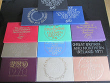 Load image into Gallery viewer, 1971 GREAT BRITAIN PROOF YEAR SET - perfect for birthdays good condition ! uk
