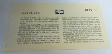 1950 ROVER 15mm X 10mm 1.60gram SILVER INGOT WITH INFORMATION SLIP