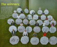 Load image into Gallery viewer, 2012 Royal Mint London Olympics Silver 50p Sport Collection Full Set COA + BOX
