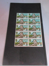 Load image into Gallery viewer, 1968 PORT MENAI BRIDGE 1s 6d 10 X STAMPS MNH IN CLEAR FRONTED STAMP HOLDER
