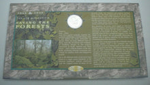 Load image into Gallery viewer, 1999 QUARTER DOLLAR CONNECTICUT 1778 SAVING THE FOREST BENHAM SILK COIN COVER
