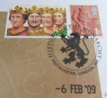 Load image into Gallery viewer, HENRY III REIGN 1216-1272 COMMEMORATIVE COVER INFORMATION CARD &amp; ALBUM SHEET

