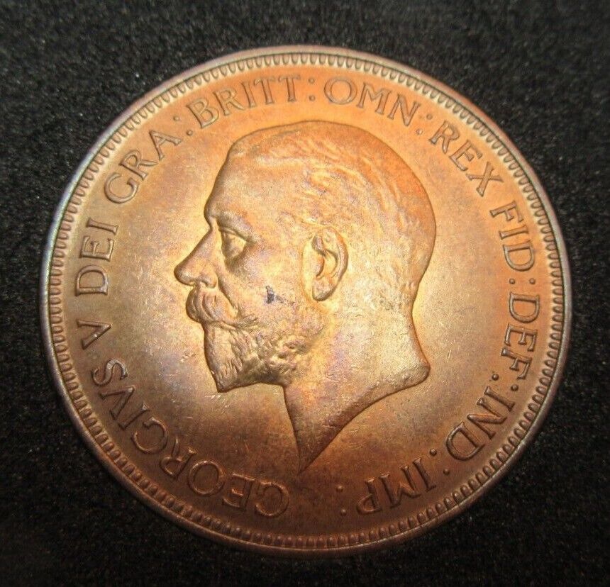 1936 KING GEORGE V 1 PENNY UNCIRCULATED WITH LUSTRE SPINK REF 4055 CC2