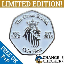 Load image into Gallery viewer, 50th Anniversary England Lionesses 1972 - 2022 50p Shaped Coins TGBCH Limited Ed
