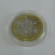 Load image into Gallery viewer, UK Queen Elizabeth II Gold Rhodium Platinum Enamelled coins 1 PENNY FLORIN ECT
