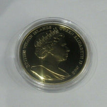 Load image into Gallery viewer, 2006 The Queen&#39;s 80th Birthday Gold Silver Proof British Virgin Islands $10 Coin
