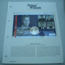 Load image into Gallery viewer, 2003 HRH PRINCE WILLIAM OF WALES 21ST BIRTHDAY SILVER PROOF £5 COIN COVER PNC
