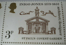 Load image into Gallery viewer, 1973 3P INIGO JONES 1573-1652 COURT MASQUE COSTUMES/ST PAUL COVENT GARDEN MNH
