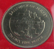 Load image into Gallery viewer, 1952-1977 THE ROYAL SILVER JUBILEE QEII - 1952-1977 25 PENCE CROWN COIN PNC
