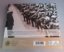 Load image into Gallery viewer, Outbreak WW1 Lord Kitchener 100th Anniversary 2014 BUnc Royal Mint £2 Coin Pack
