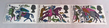 Load image into Gallery viewer, 1966 BATTLE OF HASTINGS 4d 11 X STAMPS MNH &amp; CLEAR FRONTED STAMP HOLDER
