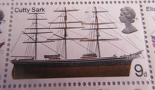 Load image into Gallery viewer, 1969 9d CUTTY SARK ELIZABETHAN GALLEON EAST INDIAMAN 60 STAMPS MNH/T- LIGHTS
