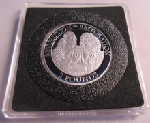 Load image into Gallery viewer, 2010 REVOLUTION TO RESTORATION SILVER PROOF £2 TWO POUND COIN BOX &amp; COA
