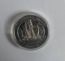 Load image into Gallery viewer, The Hudson Bay Company - Development of Canada Silver Proof Medal +Info Sheet
