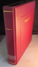 Load image into Gallery viewer, HAGNER STAMP ALBUM WITH STAMP HOLDING PAGES - 21 PAGES - PLEASE SEE PHOTOGRAPHS

