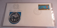Load image into Gallery viewer, 1975 PAPUA NEW GUINEA BIRD OF PARADISE K10 SILVER PROOF 45mm COIN PNC
