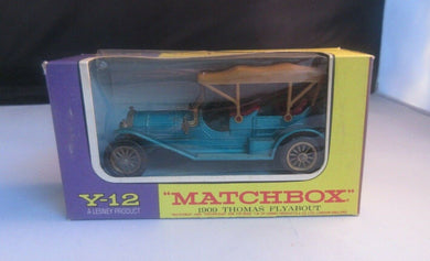 1909 Thomas Flyabout Y12 Matchbox 'Models of Yesteryear' + Box Stunning Cc1