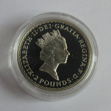 Load image into Gallery viewer, 1997 Britannia First Year Royal Mint 1oz Silver Proof UK £2 Coin Boxed + COA
