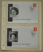 Load image into Gallery viewer, 2002 HER ROYAL HIGHNESS THE PRINCESS MARGARET IN MEMORIAM DOUBLE STAMP COVER
