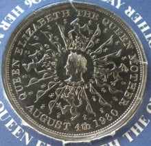 Load image into Gallery viewer, 1900-1990 90 GLORIOUS YEARS QUEEN ELIZABETH THE QUEEN MOTHER CROWN COINCOVER PNC
