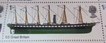 Load image into Gallery viewer, 1969 1/- FAMOUS SHIPS SS GREAT BRITAIN &amp; RMS MAURETANIA 20 X STAMPS MNH
