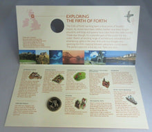 Load image into Gallery viewer, A FINE DAY OUT ON THE FIRTH OF FOURTH 2004 £1 COIN COVER PNC WITH INFO CARD
