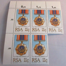 Load image into Gallery viewer, 1984 RSA BARRY JACKSON MEDAL COLLECTION RSA 11C,25C, 30C &amp; 45c STAMPS MNH
